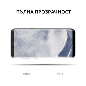 5D стъклен протектор за целия екран + Силиконов Кейс за Samsung - imagine 3