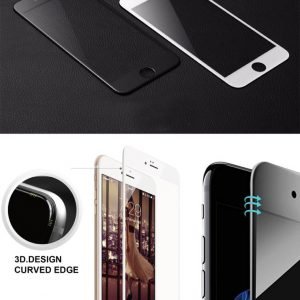 5D стъклен протектор за целия екран + силиконов кейс за iPhone - Изображение 7