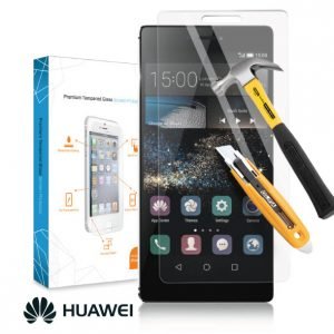 Силиконов кейс Rugged Armor Leather View + подарък стъклен протектор за Huawei P20 Lite - imagine 6