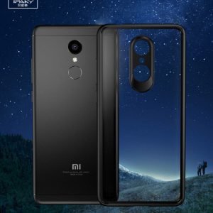 Противоударен силиконов калъф Ipaky Acrylic с подсилени ръбове за Xiaomi Redmi 5 / 5 Plus + Подарък протектор от закалено стъкло - imagine 4