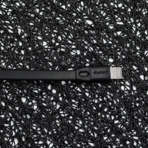 USB кабел Lightning за Apple iPhone Fast Charging, 1 метър, Черен - imagine 4