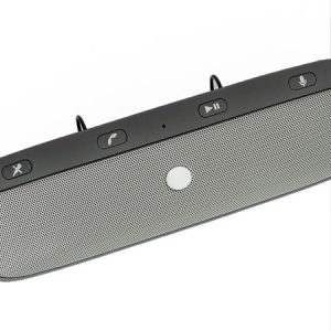 Аудио система за кола "Свободни Ръце" с Bluetooth и говорител, Сива - imagine 3