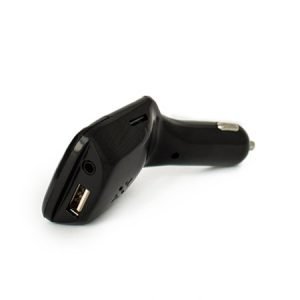 MP3 FM Трансмитер за кола Alison с дистанционно и LCD, USB порт, Черен - Изображение 3