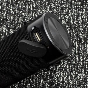 Преносима Bluetooth колонка H-850, Цилиндрична, Черна - Изображение 5
