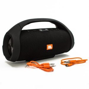Преносима Bluetooth колонка BoomBox, Черна - imagine 5