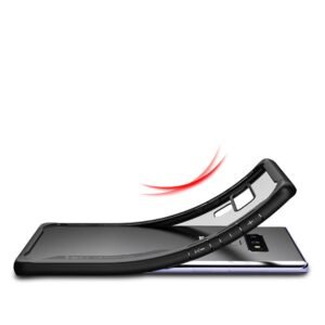 Противоударен силиконов калъф Ipaky Acrylic с подсилени ръбове за Samsung Galaxy Note 9 + 5D ИЗВИТ Стъклен протектор - imagine 8