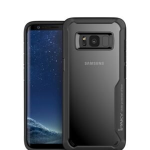 Противоударен силиконов калъф Ipaky Acrylic с подсилени ръбове за Samsung Galaxy S8 Plus и 5D ИЗВИТ Стъклен протектор - Изображение 6