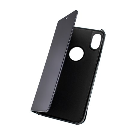 aktiven-kalaf-tefter-clear-view-za-apple-iphone-XS-cheren-topcase-2