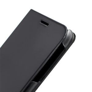 Огледален калъф тефтер Clear View за Samsung Galaxy A8 2018, Черен - imagine 10