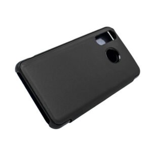 Огледален калъф тефтер Clear View за Samsung Galaxy M10, Черен - Изображение 11