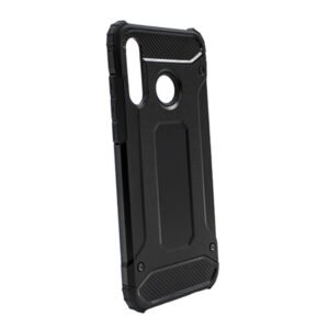Противоударен гръб Spigens с подсилени ръбове за Huawei P30 Lite, Черен + 5D Протектор за цял екран - Изображение 3