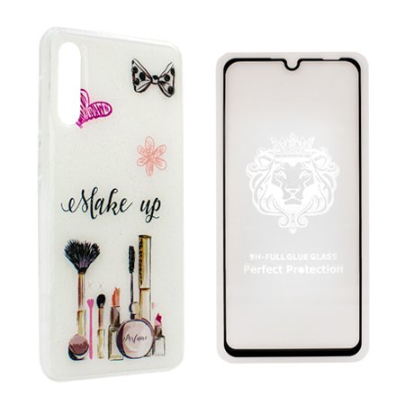 silikonov-grab-makeup-za-huawei-p30-lite-byal-5d-protektor-za-tsyal-ekran-topcase-bg