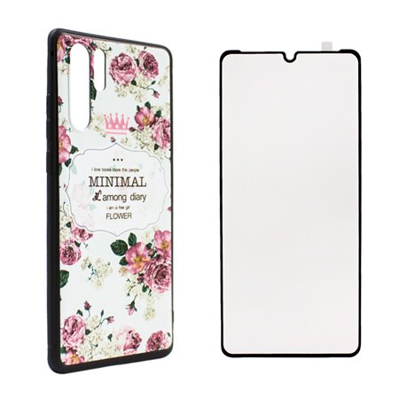 silikonov-grab-vintage-flowers-za-huawei-p30-pro-rozov-5d-izvit-protektor-za-tsyal-ekran-topcase-bg