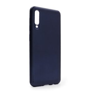 Калъф TopCase 360 със стъклен протектор за Samsung Galaxy A50, Пластмаса, Син - imagine 4