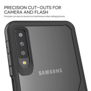 Противоударен гръб Acrylic с подсилени ръбове за Samsung Galaxy A30s + 5D Протектор за цял екран - imagine 3