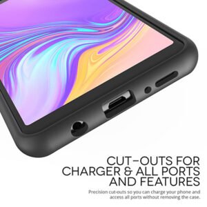 Противоударен гръб Acrylic с подсилени ръбове за Samsung Galaxy A30s + 5D Протектор за цял екран - imagine 5