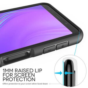 Противоударен гръб Acrylic с подсилени ръбове за Samsung Galaxy A30s + 5D Протектор за цял екран - imagine 6