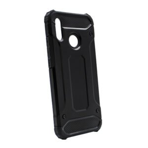 Противоударен гръб Spigens с подсилени ръбове за Huawei P20 Lite, Черен + 5D Протектор за цял екран - Изображение 3
