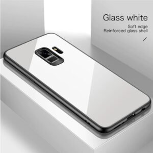 Стъклен гръб Glass Case за Samsung в четири цвята + Стъклен протектор - imagine 3
