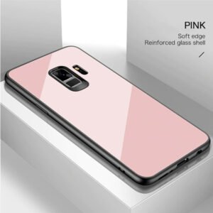 Стъклен гръб Glass Case за Samsung в четири цвята + Стъклен протектор - imagine 6