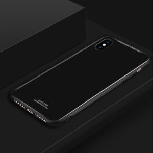 Стъклен гръб Glass Case за iPhone в четири цвята + Стъклен протектор