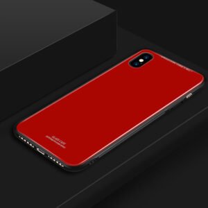 Стъклен гръб Glass Case за iPhone в четири цвята + Стъклен протектор - Изображение 4