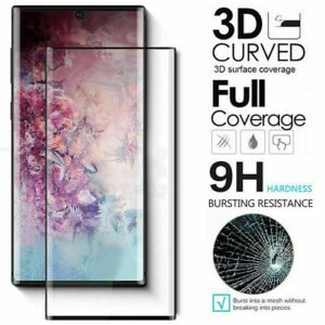 Противоударен гръб Acrylic с подсилени ръбове за Samsung Galaxy Note 10 Plus + 5D Протектор за цял екран - Изображение 7