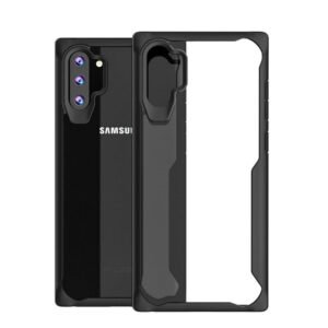 Противоударен гръб Acrylic с подсилени ръбове за Samsung Galaxy Note 10 Plus + 5D Протектор за цял екран - Изображение 6
