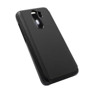 Огледален калъф тефтер Clear View за Xiaomi Redmi Note 8 Pro, Черен - Изображение 3