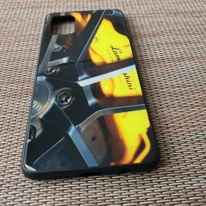 Противоударен стъклен калъф Lamborghini за Samsung Galaxy A51 + Стъклен протектор - Изображение 5