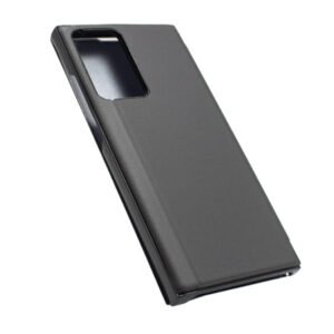 Огледален калъф тефтер Clear View за Samsung Note 20 Ultra, Черен - imagine 3