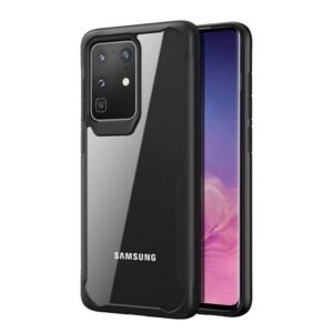 Противоударен силиконов калъф Ipaky Acrylic с подсилени ръбове за Samsung Galaxy Note 20 Ultra - imagine 5
