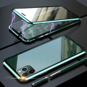 360° Стъклен магнитен кейс за iPhone 11 Pro - Изображение 3