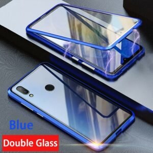 360° Стъклен магнитен кейс за Huawei P Smart Z - Изображение 2