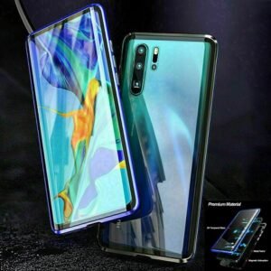 360° Стъклен магнитен кейс за Huawei P30 Pro - imagine 11