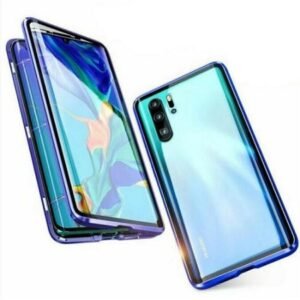 360° Стъклен магнитен кейс за Huawei P30 Pro - imagine 7
