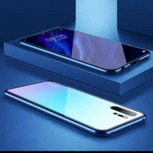 360° Стъклен магнитен кейс за Huawei P30 Pro - imagine 3