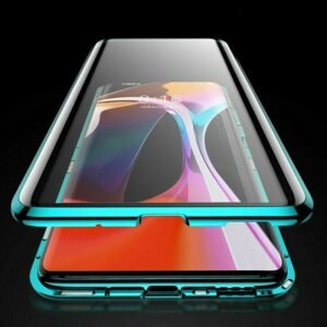 360° Стъклен магнитен кейс за Xiaomi Redmi Note 9 - Изображение 7