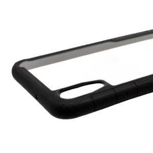 Противоударен гръб Acrylic с подсилени ръбове за Galaxy A10 + Подарък протектор от закалено стъкло - imagine 3