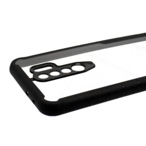 Противоударен гръб Acrylic с подсилени ръбове за Xiaomi Redmi 9 + Подарък протектор от закалено стъкло - imagine 3