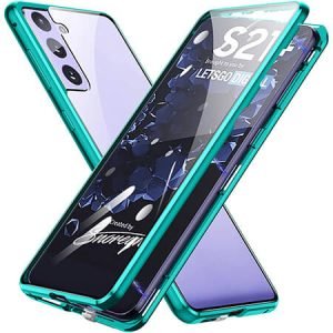 360° Стъклен магнитен кейс за Samsung Galaxy S21 Plus - Изображение 5