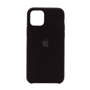 Силиконов гръб Apple с лого за iPhone 11 Pro Max + 5D Стъклен протектор за целия екран - imagine 3