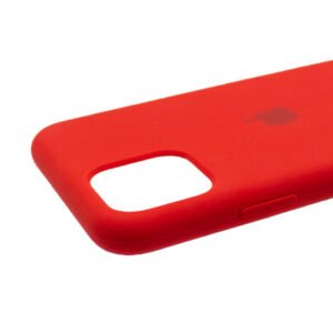 Силиконов гръб Apple с лого за iPhone 11 Pro Max + 5D Стъклен протектор за целия екран - imagine 13