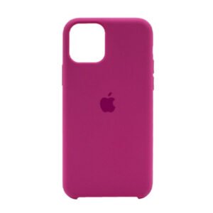 Силиконов гръб Apple с лого за iPhone 11 Pro Max + 5D Стъклен протектор за целия екран - imagine 12
