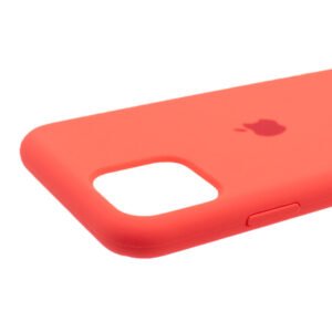 Силиконов гръб Apple с лого за iPhone 11 Pro Max + 5D Стъклен протектор за целия екран - imagine 9