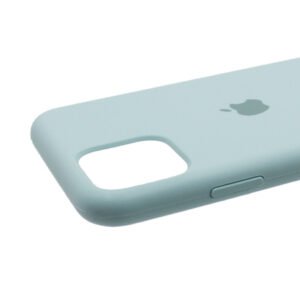 Силиконов гръб Apple с лого за iPhone 11 Pro Max + 5D Стъклен протектор за целия екран - imagine 5