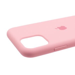 Силиконов гръб Apple с лого за iPhone 11 Pro Max + 5D Стъклен протектор за целия екран - imagine 7