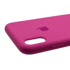 Силиконов гръб Apple с лого за iPhone XS Max + Подарък стъклен протектор - imagine 13