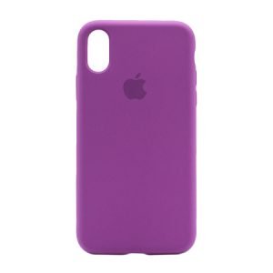 Силиконов гръб Apple с лого за iPhone X / XS + Подарък стъклен протектор - imagine 19