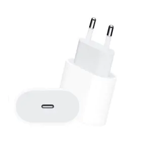 Incarcator 220V pentru iPhone, USB tip C, alb